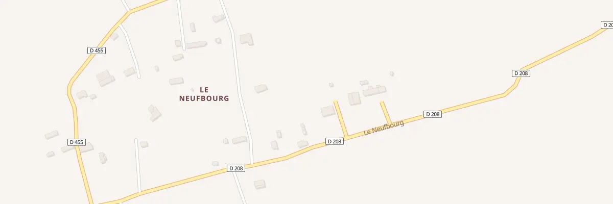 Plan du 13 Le Neufbourg Le Chefresne à Percy-en-Normandie