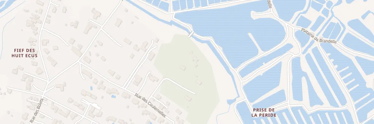 Plan du 21 Rue des Coulemelles à La Tremblade