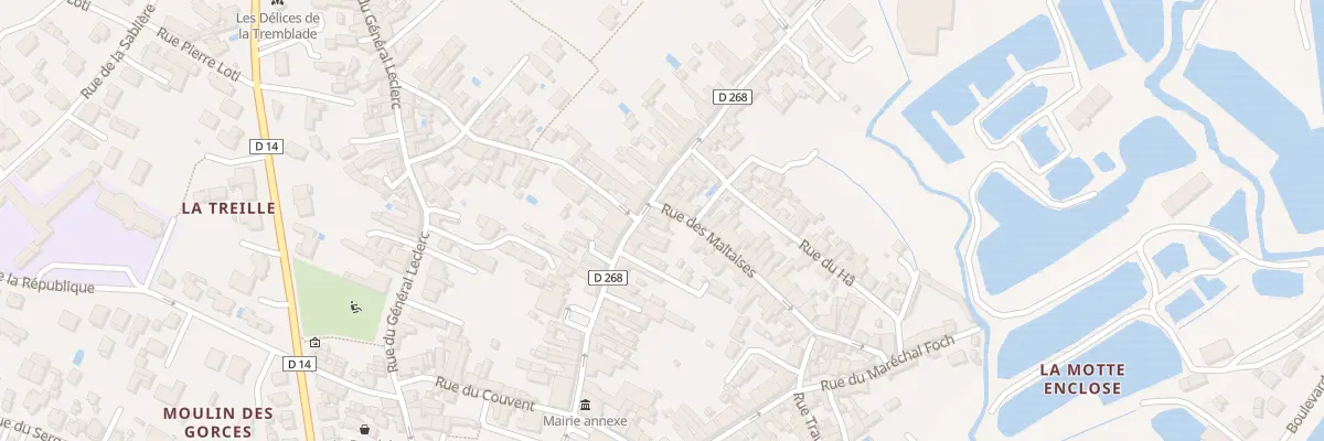 Plan du 58 Rue de la Seudre à La Tremblade