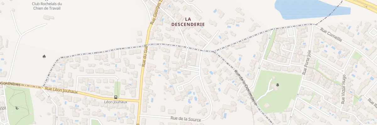 Plan du 89 Rue de la Descenderie à La Rochelle
