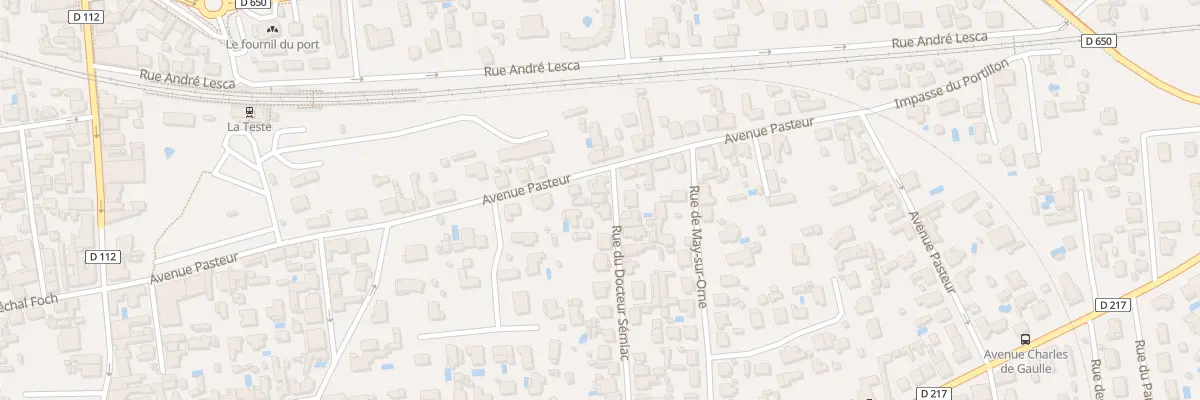 Plan du 27 Rue du Docteur Sémiac à La Teste-de-Buch