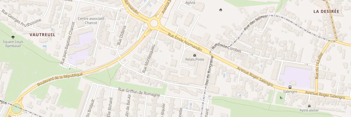 Plan du 164 Rue Émile Normandin à La Rochelle