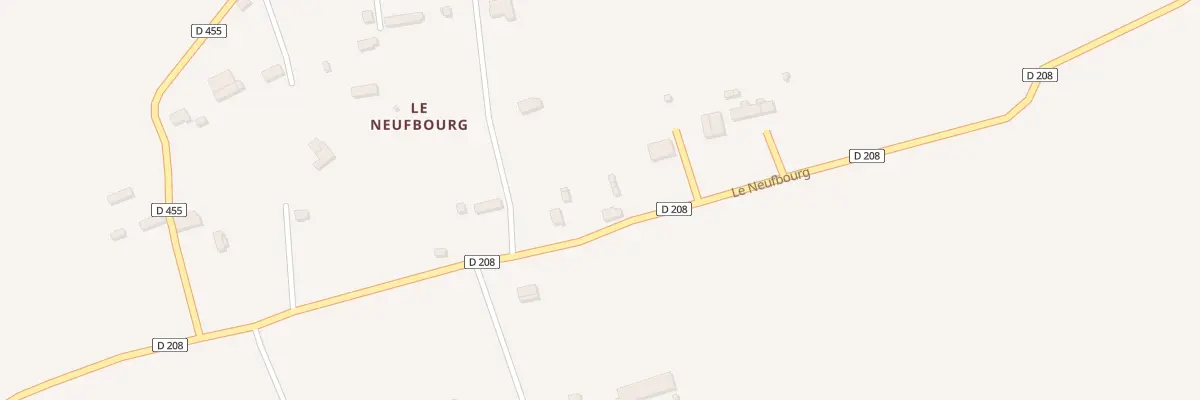 Plan du 11 Le Neufbourg Le Chefresne à Percy-en-Normandie