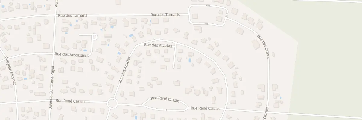 Plan du 4 Rue Albizzias à Vendays-Montalivet