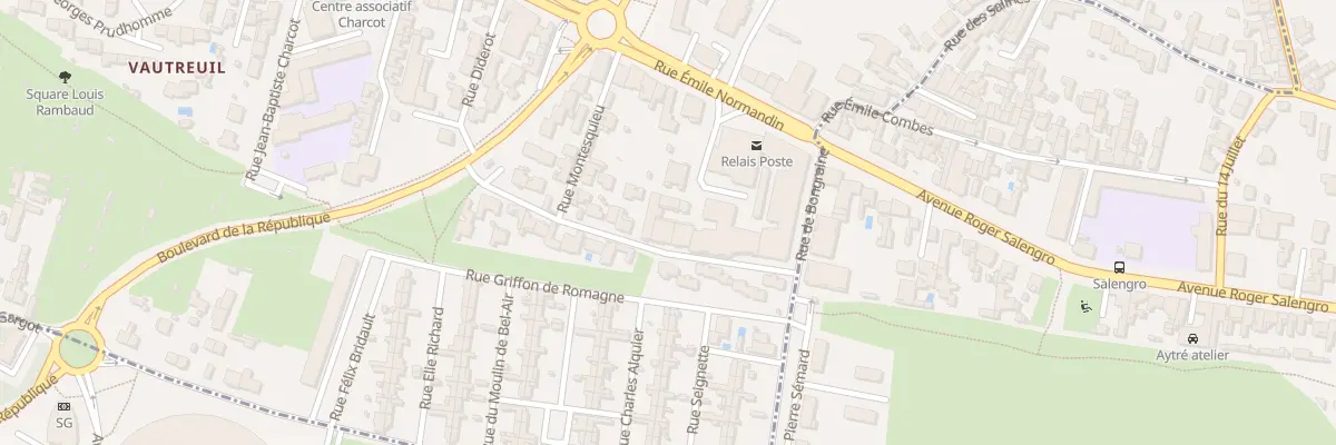 Plan du 18 Rue Jean-Jacques Rousseau à La Rochelle