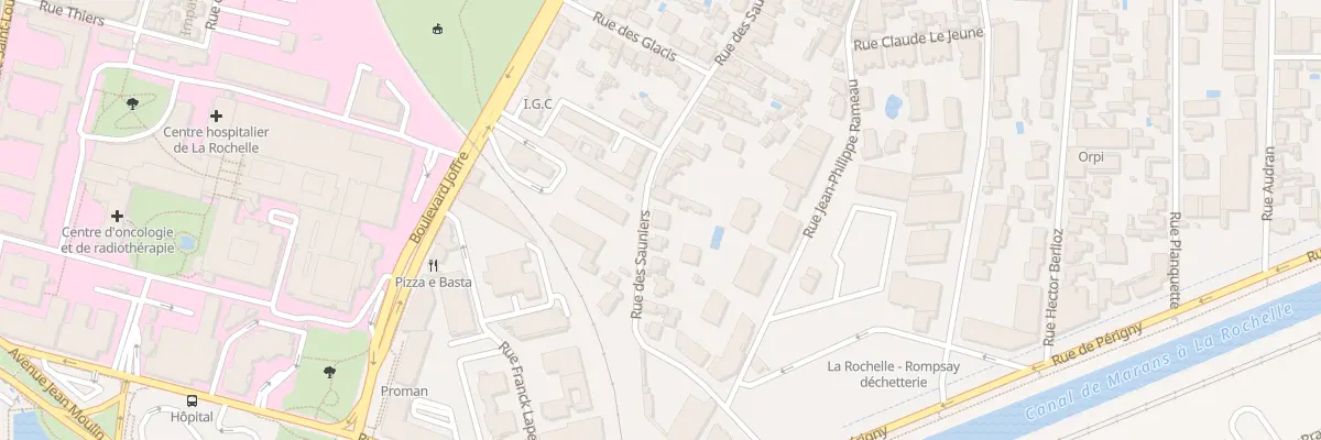Plan du 51 Rue des Sauniers à La Rochelle