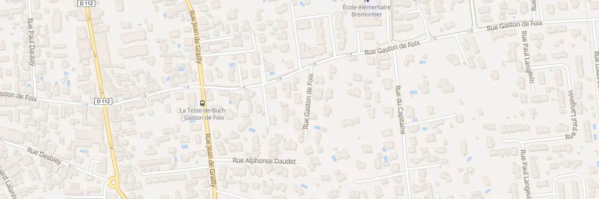 Plan du 48 Rue Gaston de Foix à La Teste-de-Buch