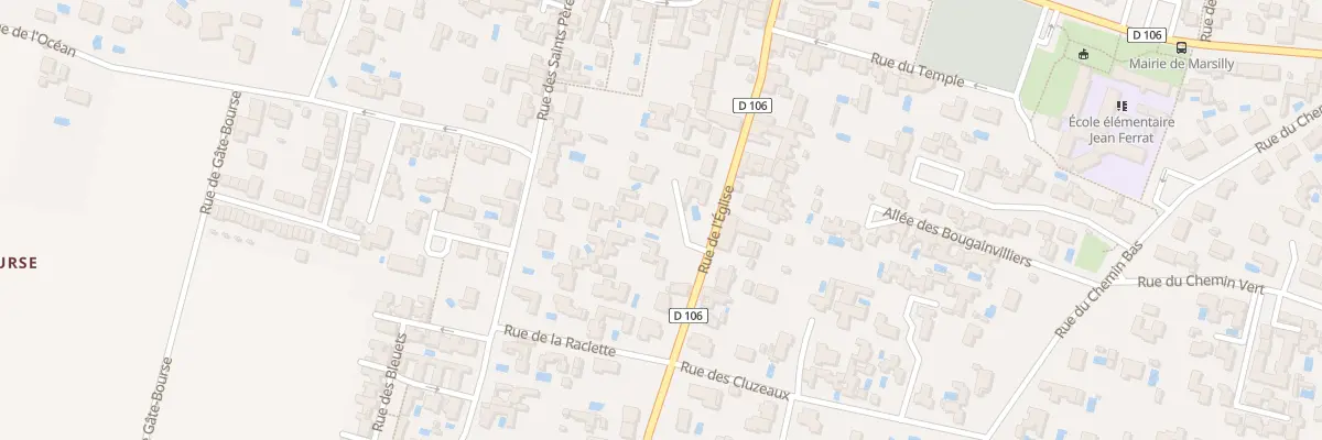 Plan du 22 Rue de l’Eglise à Marsilly