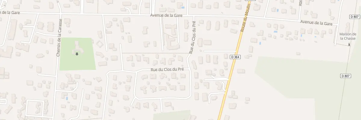 Plan du 14 Rue Clos du Pre à Lège-Cap-Ferret