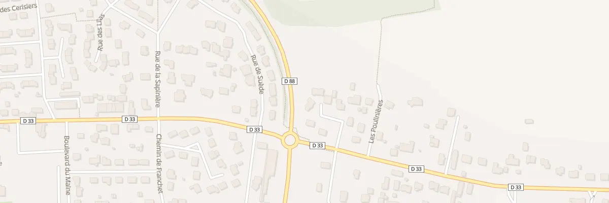 Plan du 5 Hameau des Poulinières à Argentré-du-Plessis