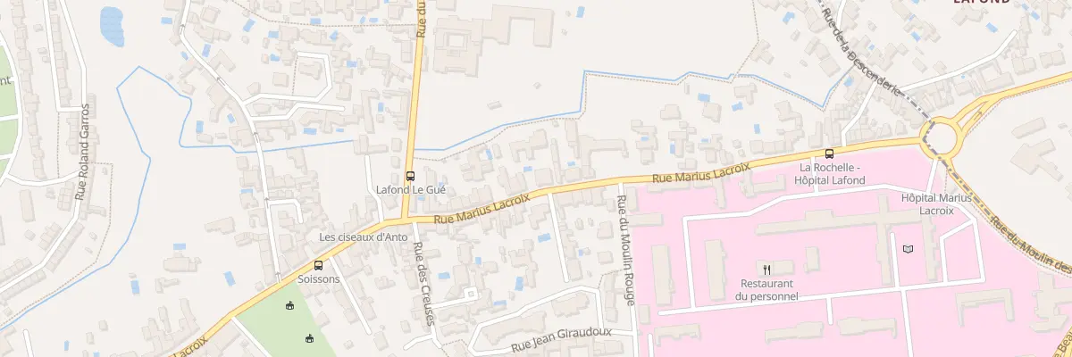 Plan du 113 Rue Marius Lacroix à La Rochelle