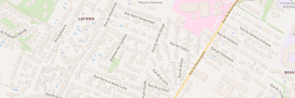 Plan du 77 Rue du Moulin Rouge à La Rochelle