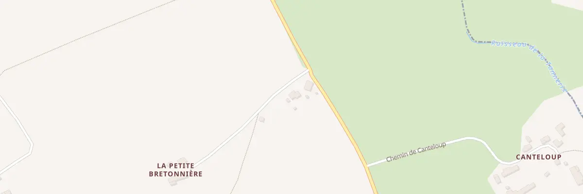 Plan du 3 La Petite Bretonniere à Saint-Gilles