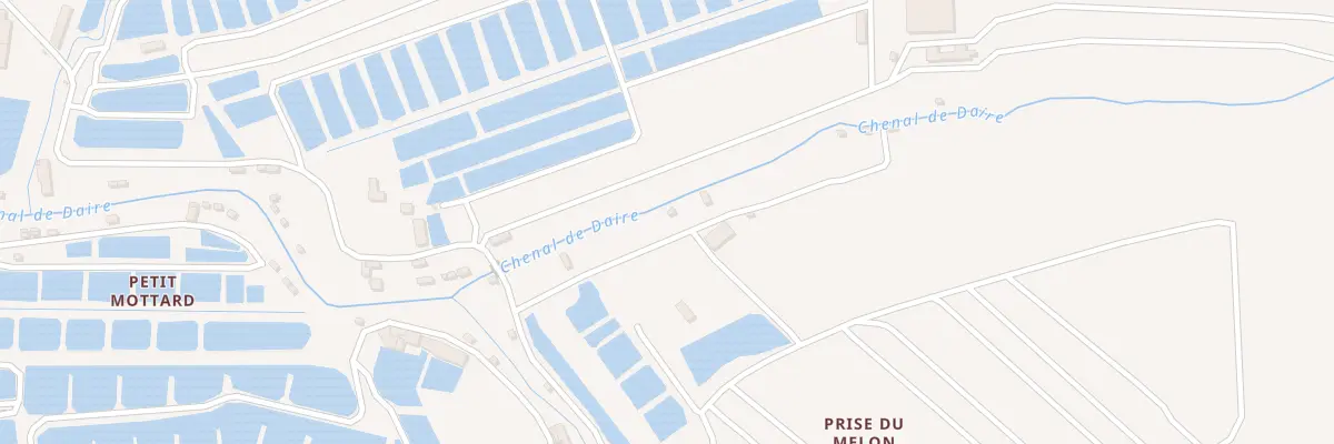 Plan de Prise du Melon à Bourcefranc-le-Chapus