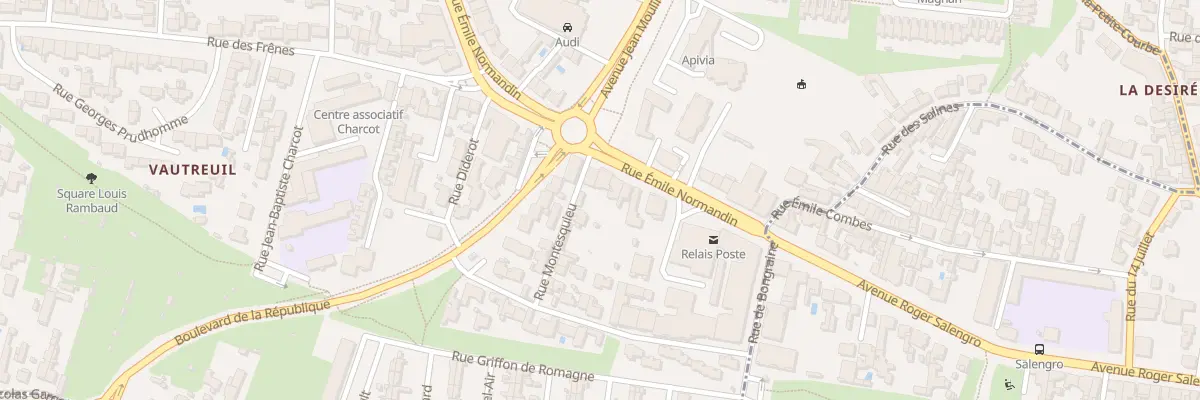 Plan du 156 Rue Émile Normandin à La Rochelle