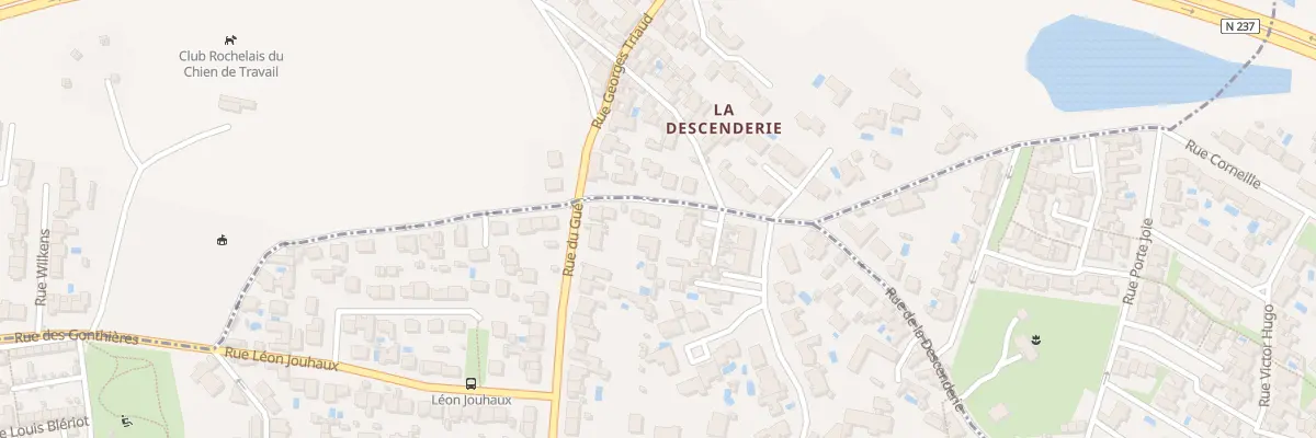 Plan du 95 Rue de la Descenderie à La Rochelle