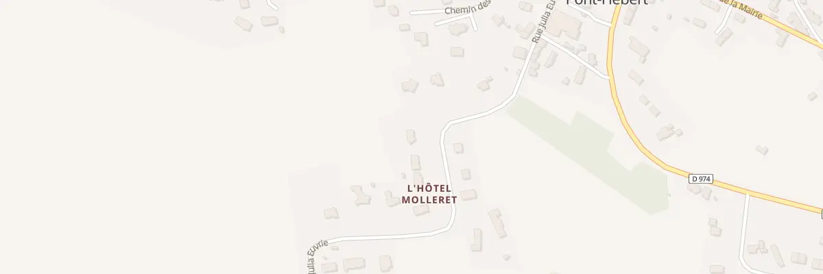Plan du 5534 L’Hotel Molleret à La Hague