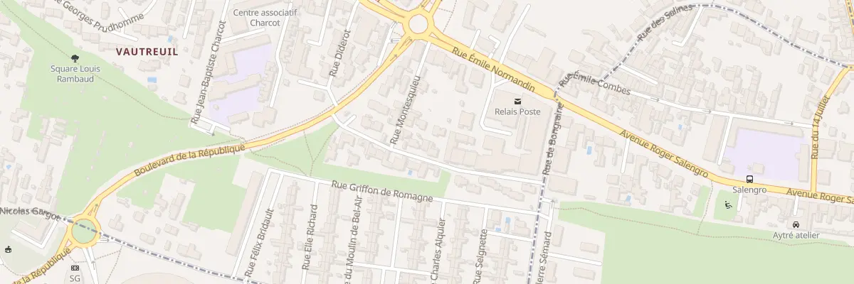 Plan du 24 Rue Jean-Jacques Rousseau à La Rochelle