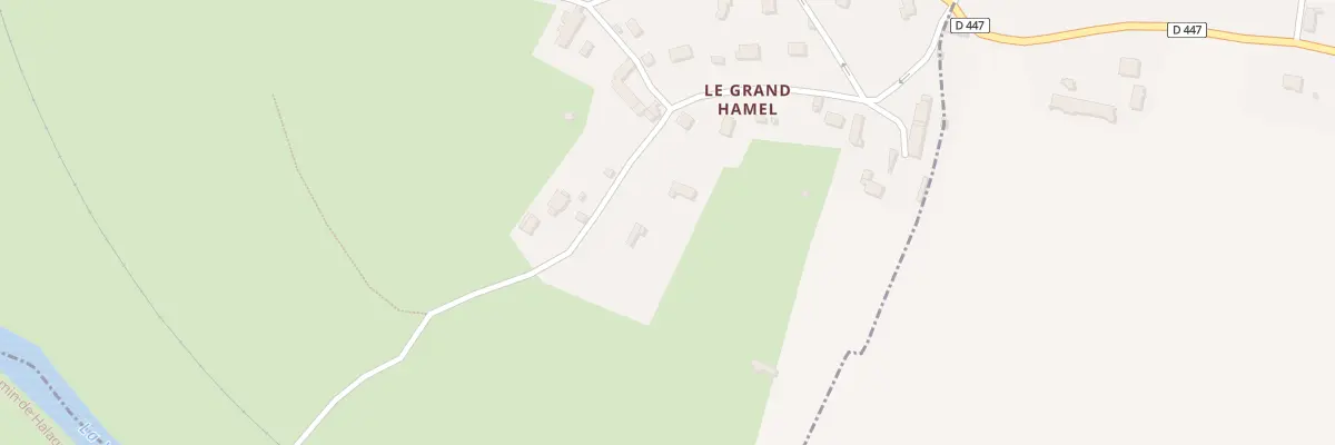 Plan du 17 Le Grand Hamel à Rampan