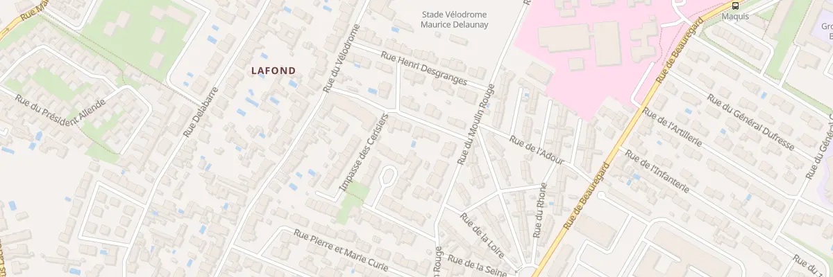 Plan du 7 Rue Tristan Bernard à La Rochelle