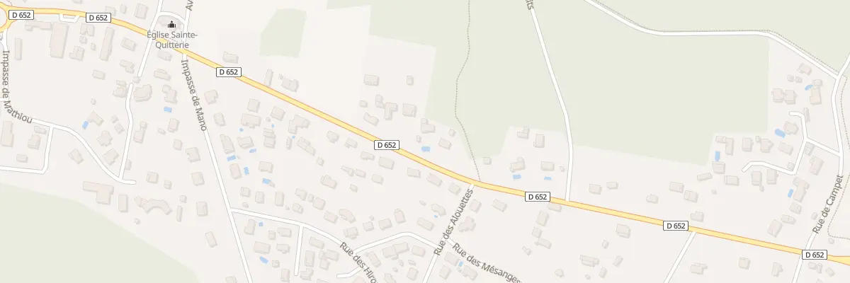Plan du 563 Av de la Cote d’Argent à Gastes