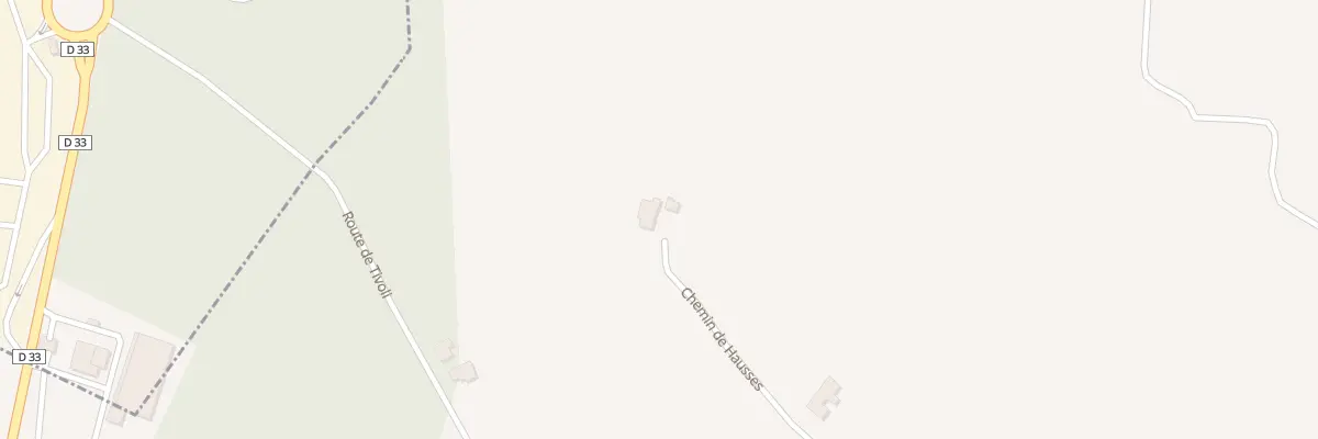 Plan du 271 Che de Hausses à Bélus