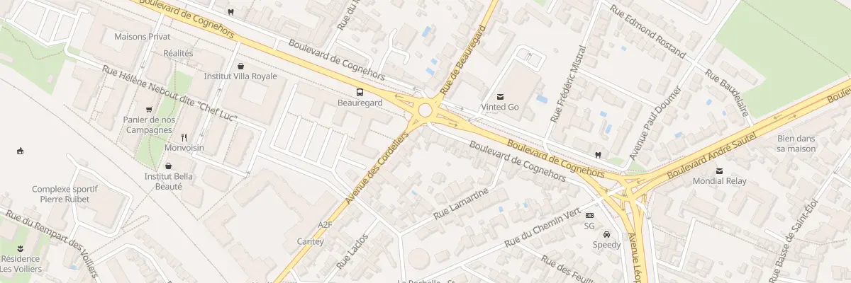 Plan du 2 Bd de Cognehors à La Rochelle