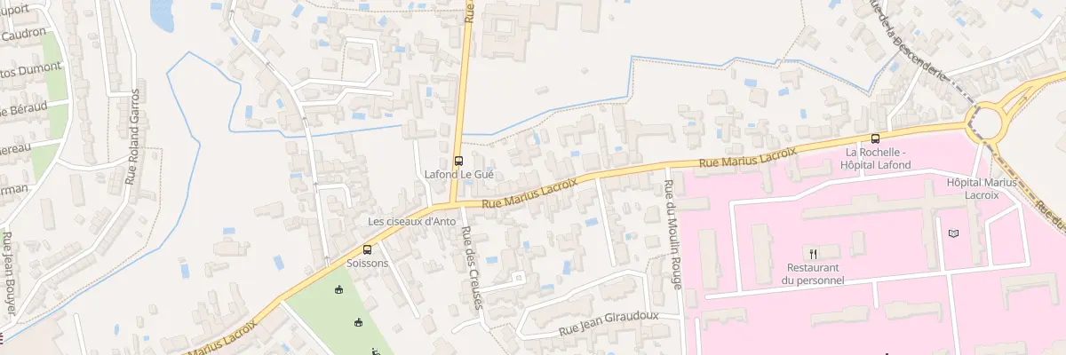 Plan du 109 Rue Marius Lacroix à La Rochelle