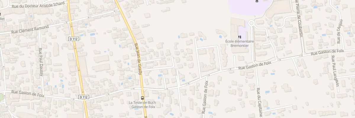 Plan du 61E Rue Gaston de Foix à La Teste-de-Buch