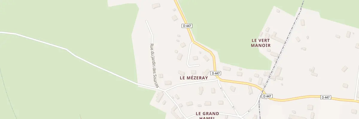 Plan du 10 Le Grand Hamel à Rampan
