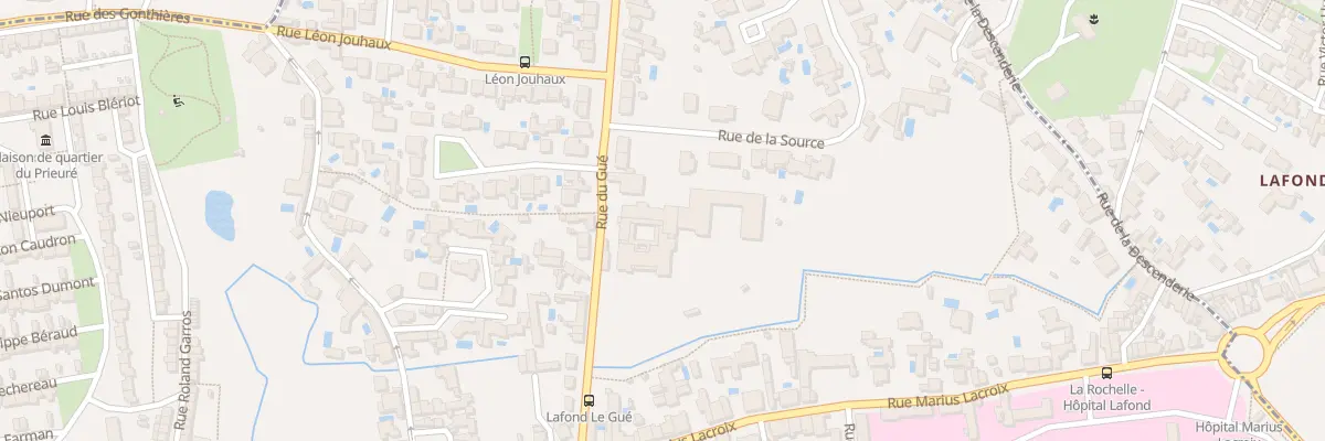 Plan du 6 Rue du Gué à La Rochelle