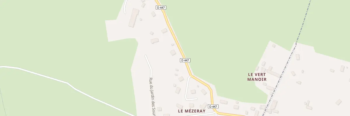 Plan du 6 Le Grand Hamel à Rampan