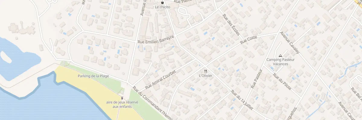 Plan du 24 Rue du Quatorze Juillet à Arès