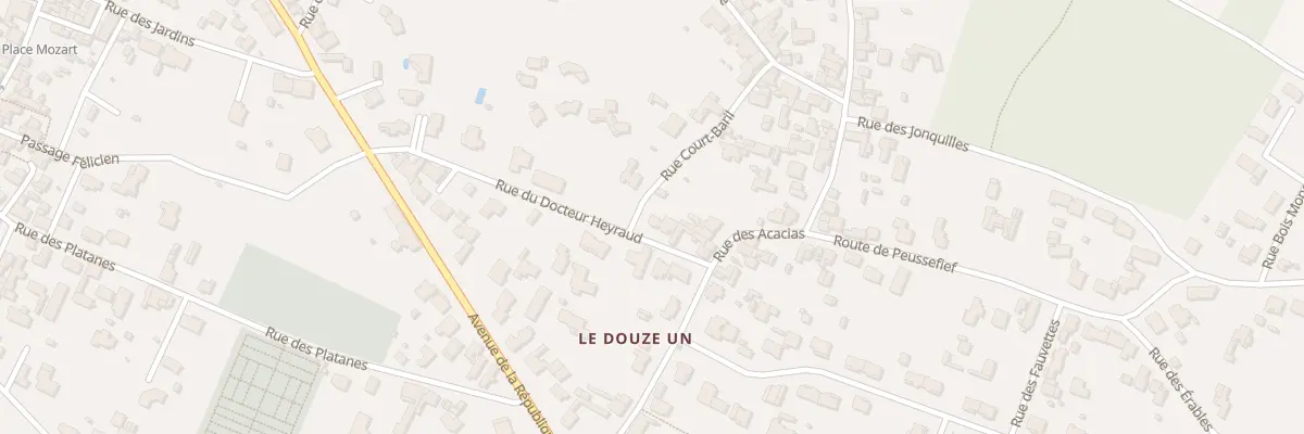 Plan du 16 Rue du Doc Heyraud à Bourcefranc-le-Chapus