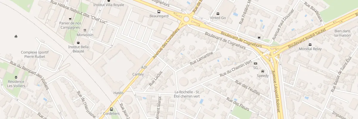 Plan du 5 Rue Pierre Corneille à La Rochelle