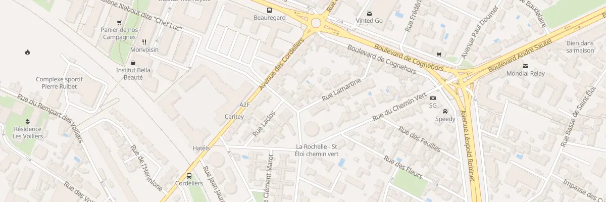 Plan du 7 Rue Pierre Corneille à La Rochelle