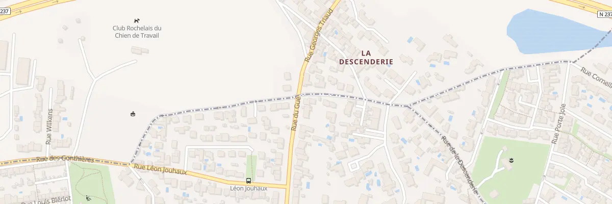 Plan du 46 Rue du Gué à La Rochelle