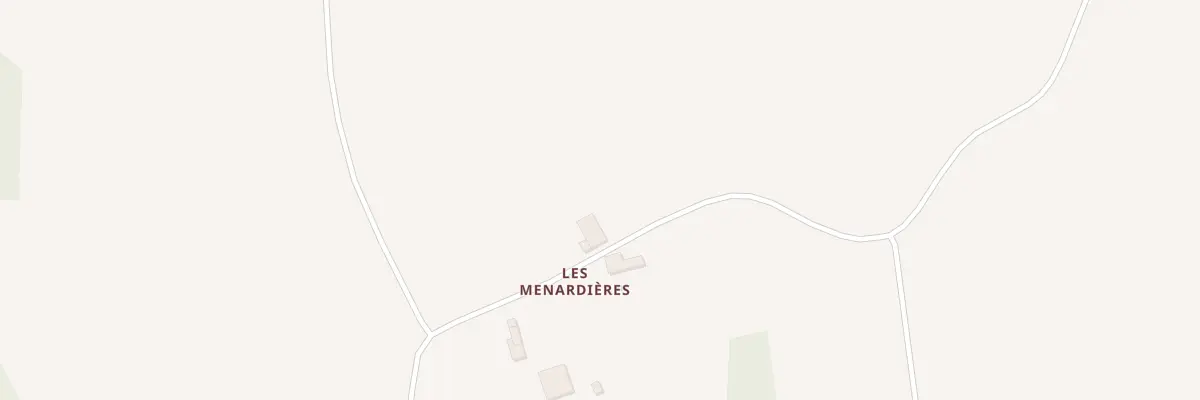Plan des Menardières à Moutiers-sur-le-Lay