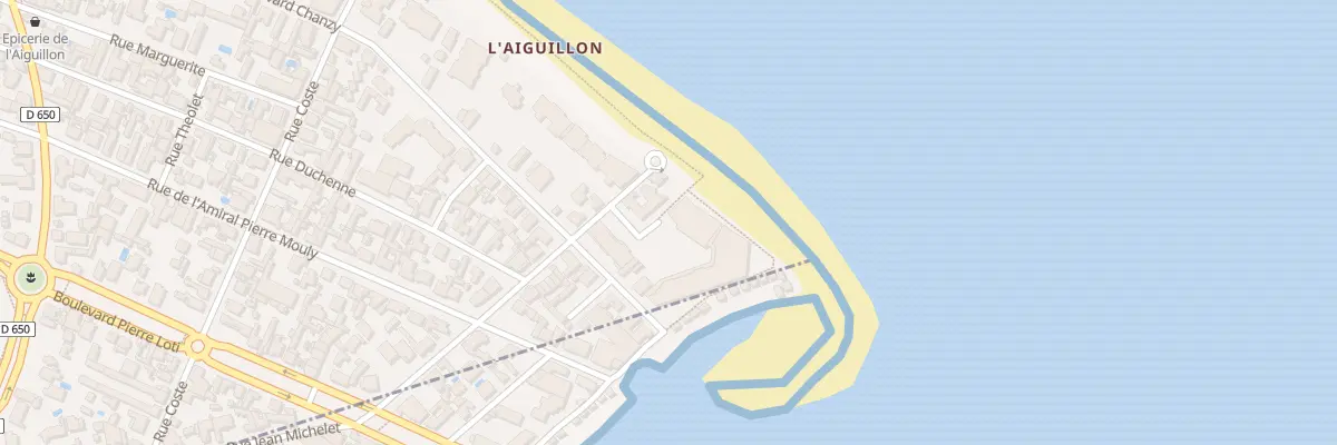 Plan du 4 Rue Jean Michelet à Arcachon