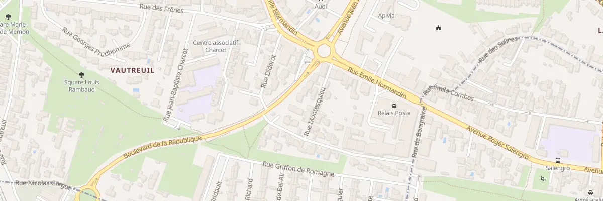Plan du 44 Rue Jean-Jacques Rousseau à La Rochelle