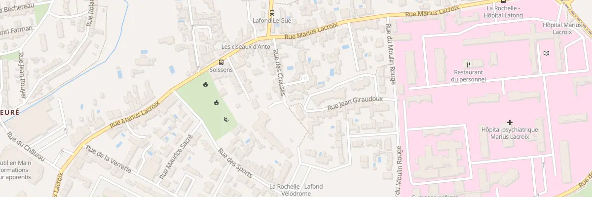Plan du 11 Rue des Creuses à La Rochelle