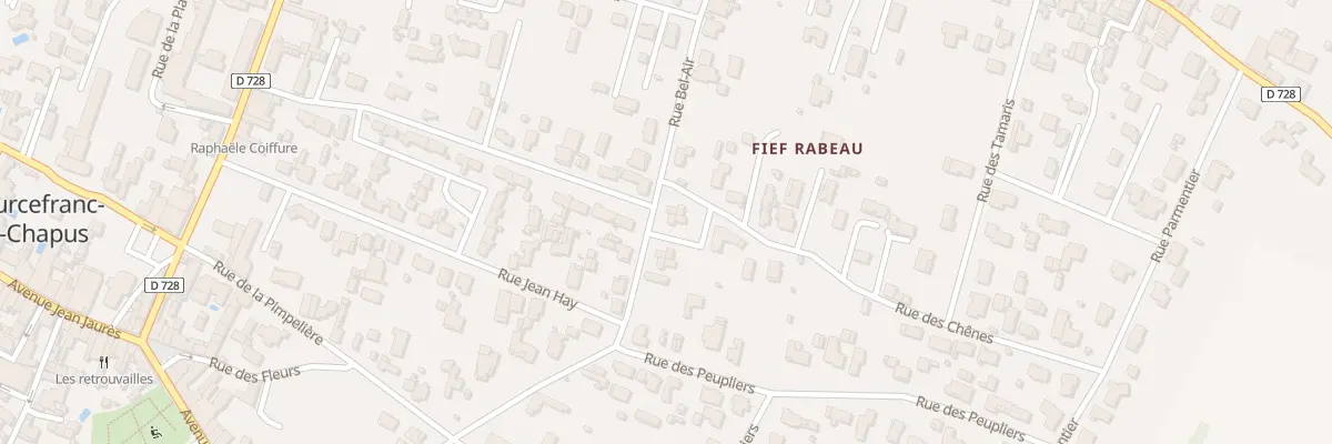 Plan du 21 Rue Bel-air à Bourcefranc-le-Chapus