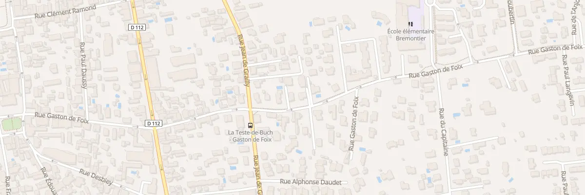 Plan du 55 Rue Gaston de Foix à La Teste-de-Buch