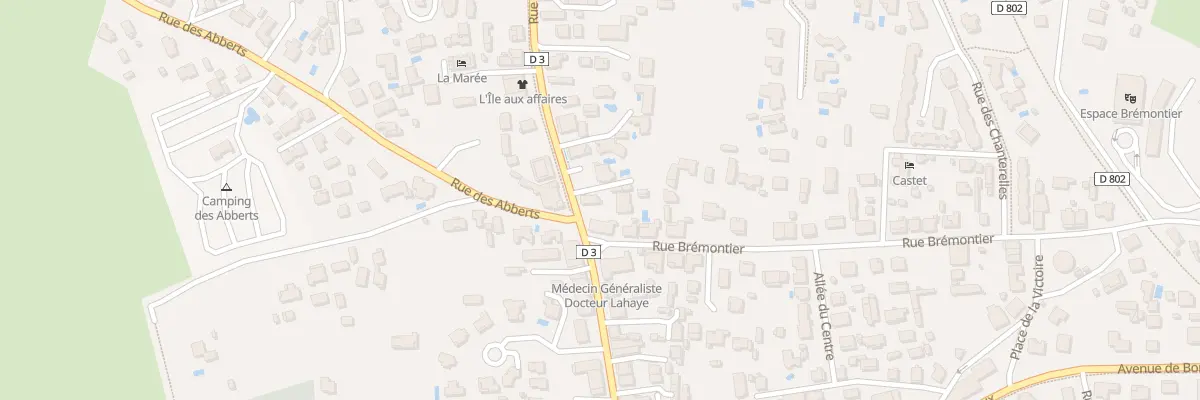 Plan du 38 Rue du Gen de Gaulle à Arès