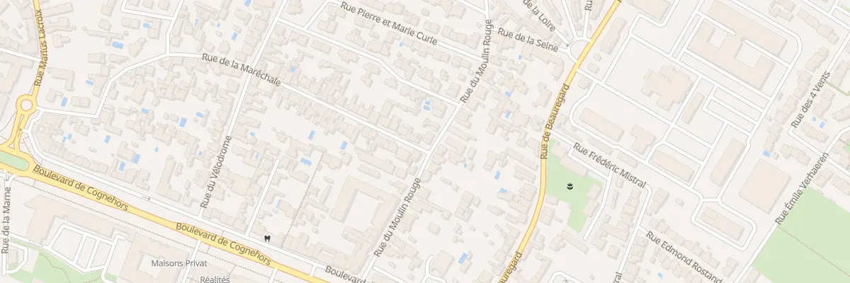 Plan du 2 Rue de la Maréchale à La Rochelle