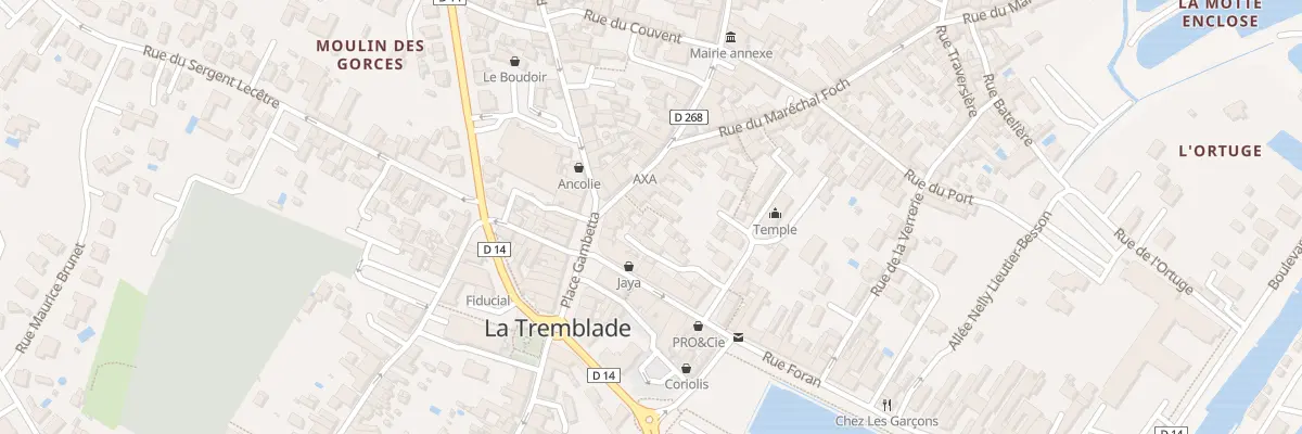 Plan du 8 Rue de la Seudre à La Tremblade