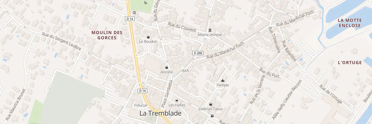 Plan du 9 Rue de la Seudre à La Tremblade