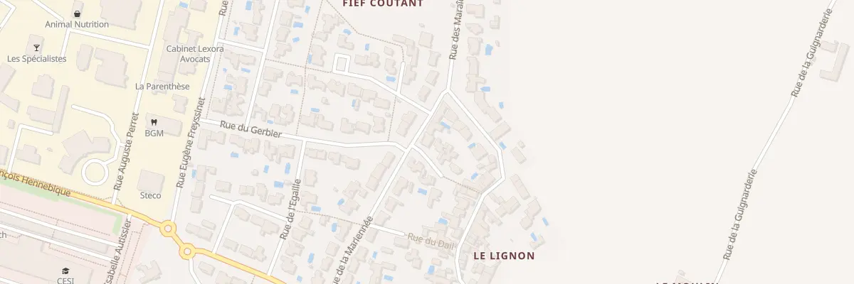 Plan du 18 Rue de la Mariennée à Lagord