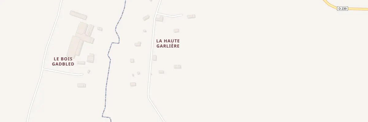 Plan du 6 Rte de Brécey à Saint-Laurent-de-Cuves