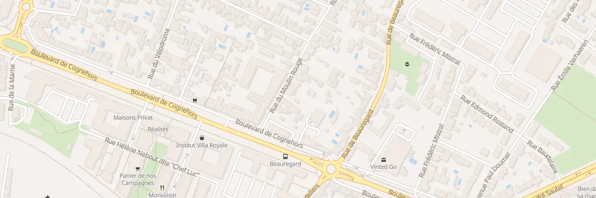 Plan du 6B Rue du Moulin Rouge à La Rochelle